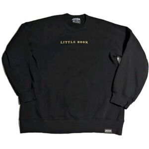 James B Beam Little Book Bourbon Crewneck Sweatshirt Mens 2XL Black